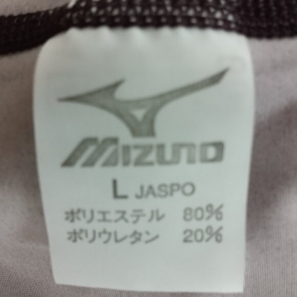 (*) MIZUNO SWIM BRIEF, PURPLE PATTERNS, JAPANESE SIZE "L" - (Pre-Owned) - Picture 5 of 8